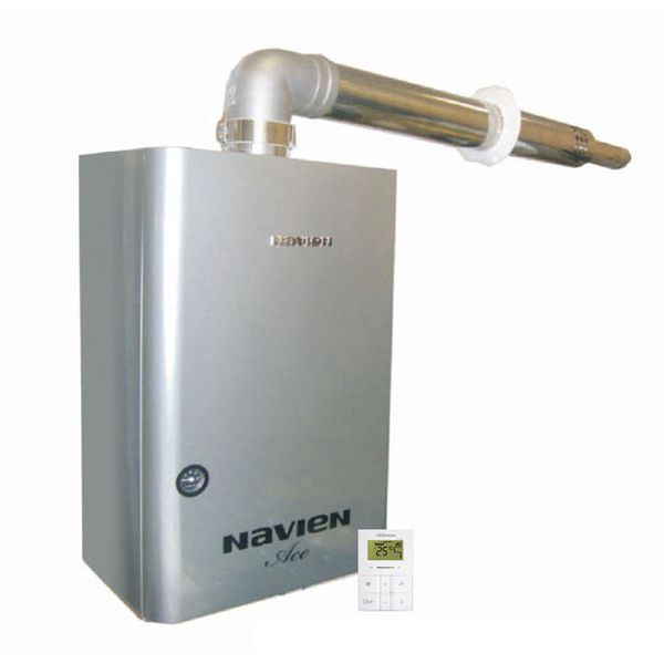 Navien Ace-30K Coaxial Silver, Газовый настенный котёл Навиен